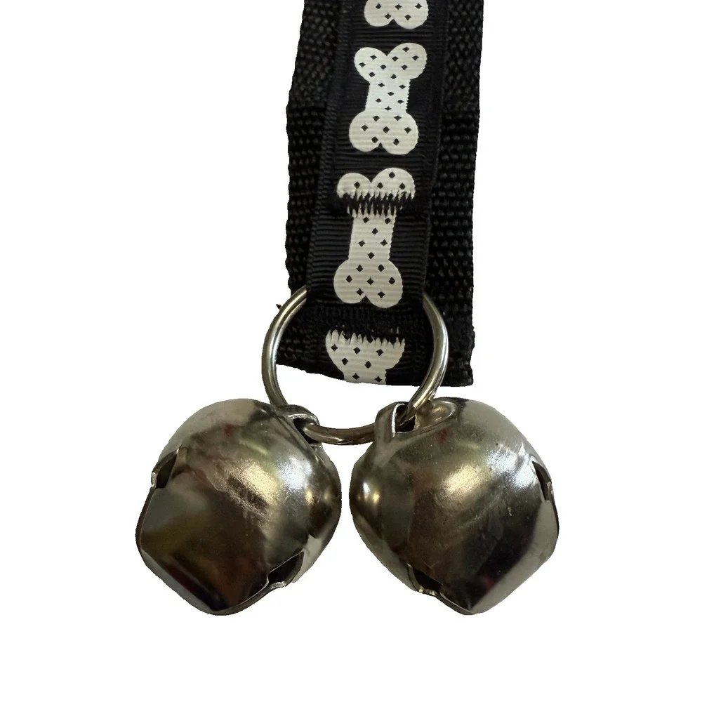 Dog Doorbell Training Bells Hanging Potty Training Jingle Bells Adjustable Strap